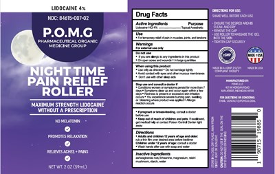 2 (Night Time Pain Relief Roller Label)